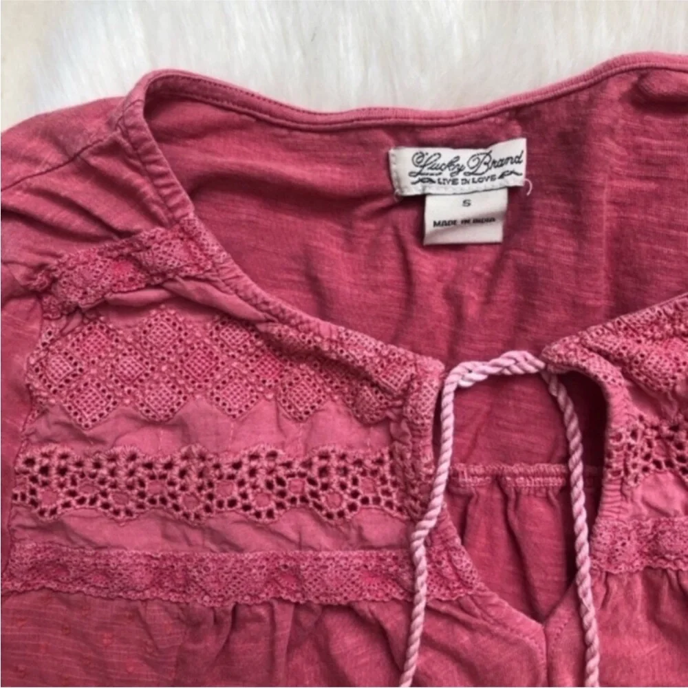 Lucky Brand Western Blouse - Picture 2 of 3